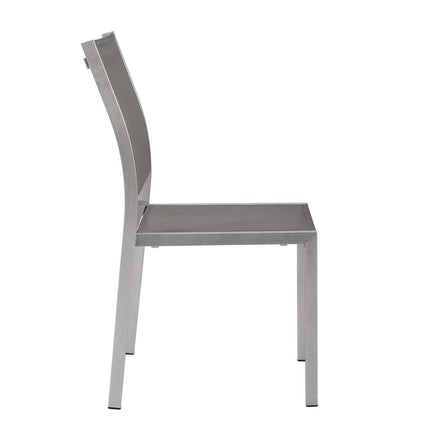Modway EEI-2585 Shore Outdoor Patio Aluminum Side Chair Set of 2 - Plaza Home Decor