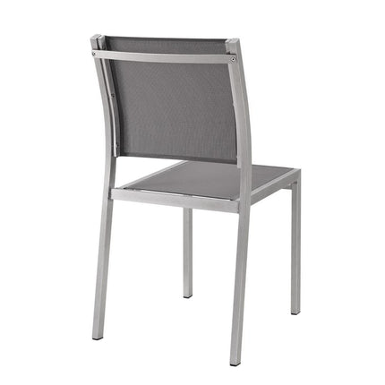 Modway EEI-2585 Shore Outdoor Patio Aluminum Side Chair Set of 2 - Plaza Home Decor