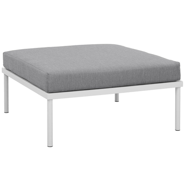 Modway EEI-2609 Harmony Outdoor Patio Aluminum Ottoman Modway