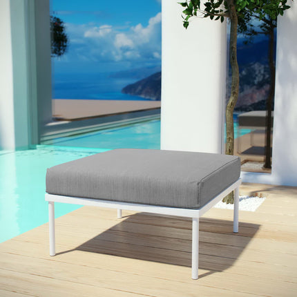 Modway EEI-2609 Harmony Outdoor Patio Aluminum Ottoman Modway