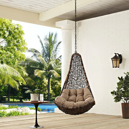 Modway EEI-2657 Abate Outdoor Patio Swing Chair Without Stand Modway