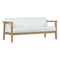 Modway EEI-2696 Bayport Outdoor Patio Teak Sofa Modway
