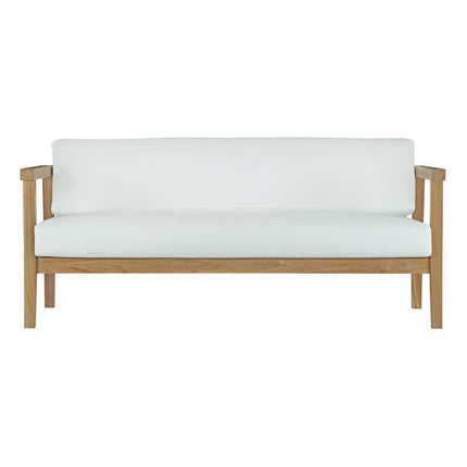 Modway EEI-2696 Bayport Outdoor Patio Teak Sofa Modway