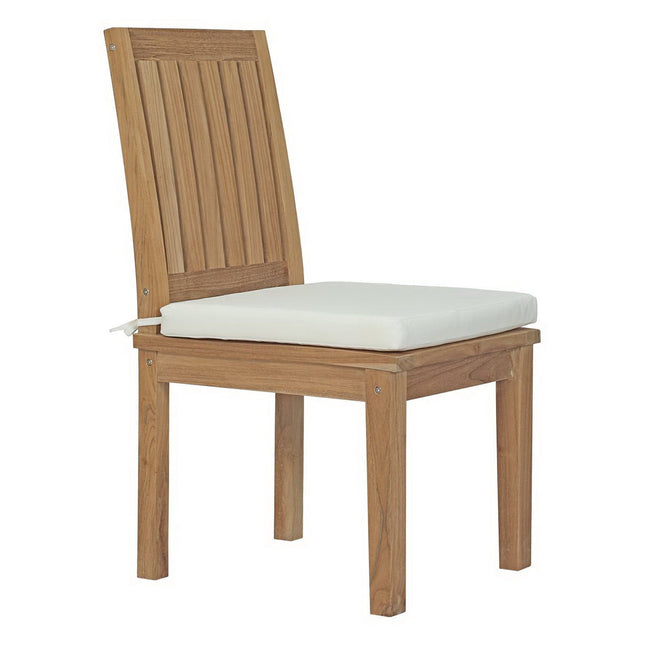 Modway EEI-2700 Marina Outdoor Patio Teak Dining Chair Modway