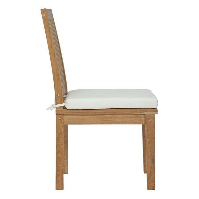 Modway EEI-2700 Marina Outdoor Patio Teak Dining Chair Modway