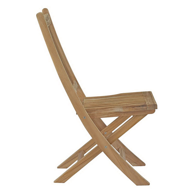 Modway EEI-2702 Marina Outdoor Patio Teak Folding Chair Modway