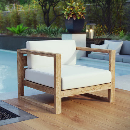Modway EEI-2706 Upland Outdoor Patio Teak Armchair Modway