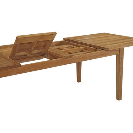 Modway EEI-2714 Marina Extendable Outdoor Patio Teak Dining Table Modway