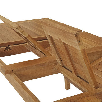 Modway EEI-2714 Marina Extendable Outdoor Patio Teak Dining Table Modway