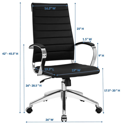 Modway EEI-272 Jive Highback Office Chair Modway