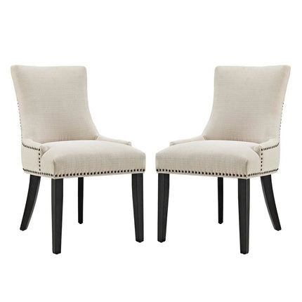 Modway EEI-2746 Marquis Fabric Dining Side Chair Set of 2 Modway