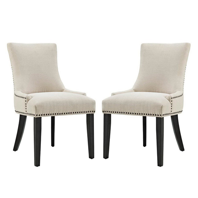 Modway EEI-2746 Marquis Fabric Dining Side Chair Set of 2 Modway