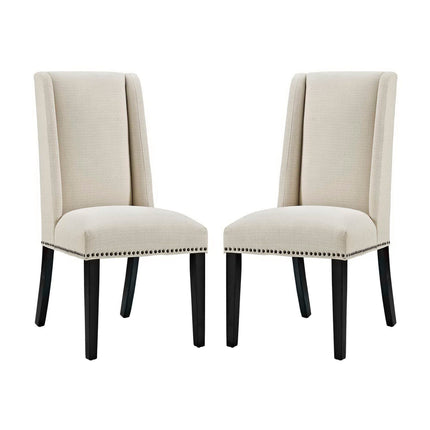 Modway EEI-2748 Baron Fabric Dining Chair Set of 2 Modway