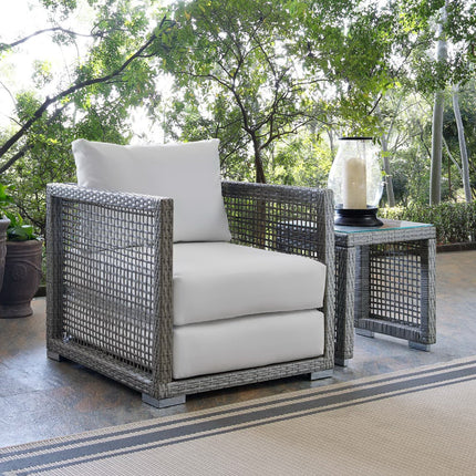 Modway EEI-2918 Aura Rattan Outdoor Patio Armchair Modway