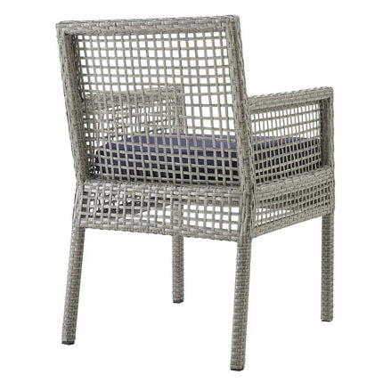 Modway EEI-2920 Aura Outdoor Patio Wicker Rattan Dining Armchair Modway
