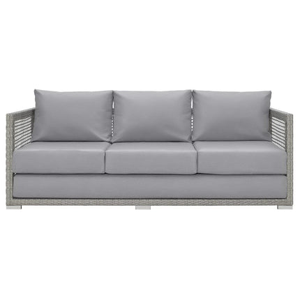 Modway EEI-2923 Aura Outdoor Patio Wicker Rattan Sofa Modway