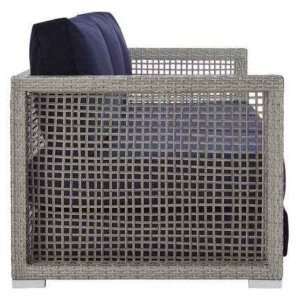 Modway EEI-2923 Aura Outdoor Patio Wicker Rattan Sofa Modway