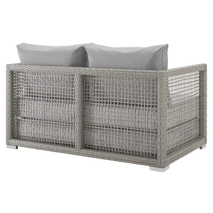 Modway EEI-2924 Aura Outdoor Patio Wicker Rattan Loveseat Modway