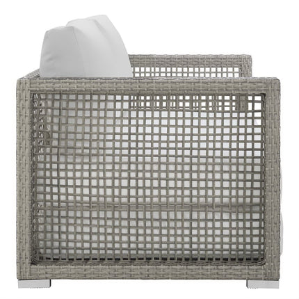 Modway EEI-2924 Aura Outdoor Patio Wicker Rattan Loveseat Modway