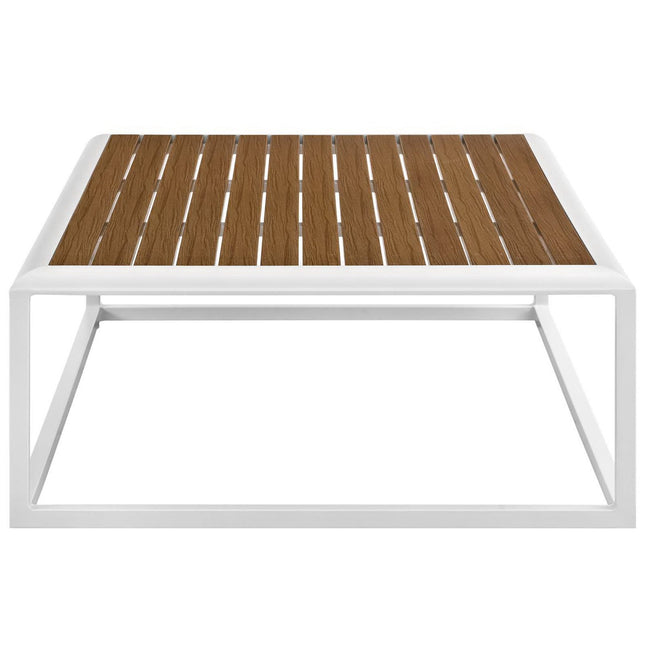 Modway EEI-3021 Stance Outdoor Patio Aluminum Coffee Table - Plaza Home Decor