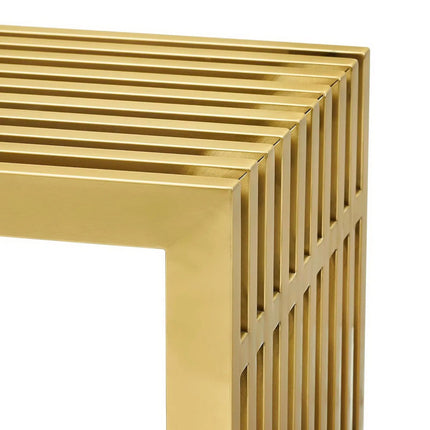 Modway EEI-3035 Gridiron Medium Stainless Steel Bench Modway
