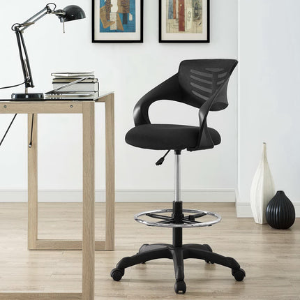 Modway EEI-3040 Thrive Mesh Drafting Chair - Plaza Home Decor