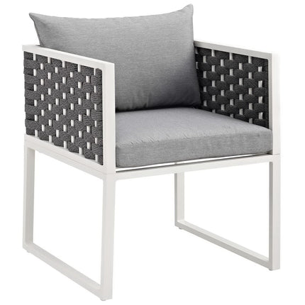 Modway EEI-3053 Stance Outdoor Patio Aluminum Dining Armchair - Plaza Home Decor