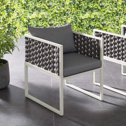 Modway EEI-3053 Stance Outdoor Patio Aluminum Dining Armchair - Plaza Home Decor