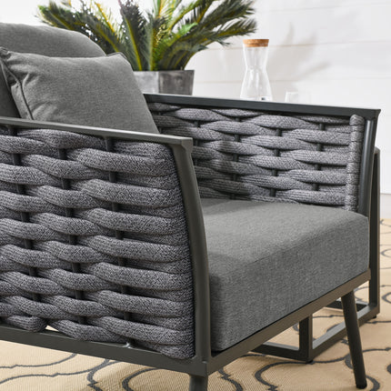 Modway EEI-3054 Stance Outdoor Patio Aluminum Armchair - Plaza Home Decor