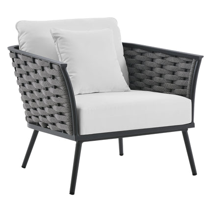Modway EEI-3054 Stance Outdoor Patio Aluminum Armchair - Plaza Home Decor