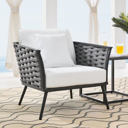 Modway EEI-3054 Stance Outdoor Patio Aluminum Armchair - Plaza Home Decor