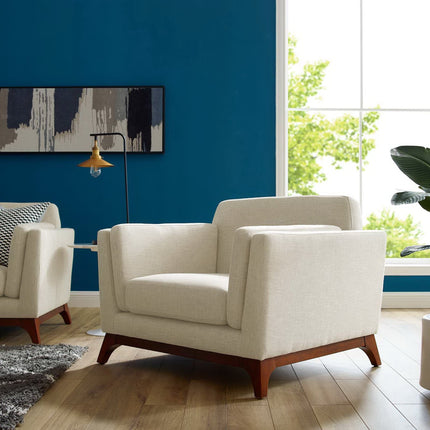 Modway EEI-3063 Chance Upholstered Fabric Armchair Modway