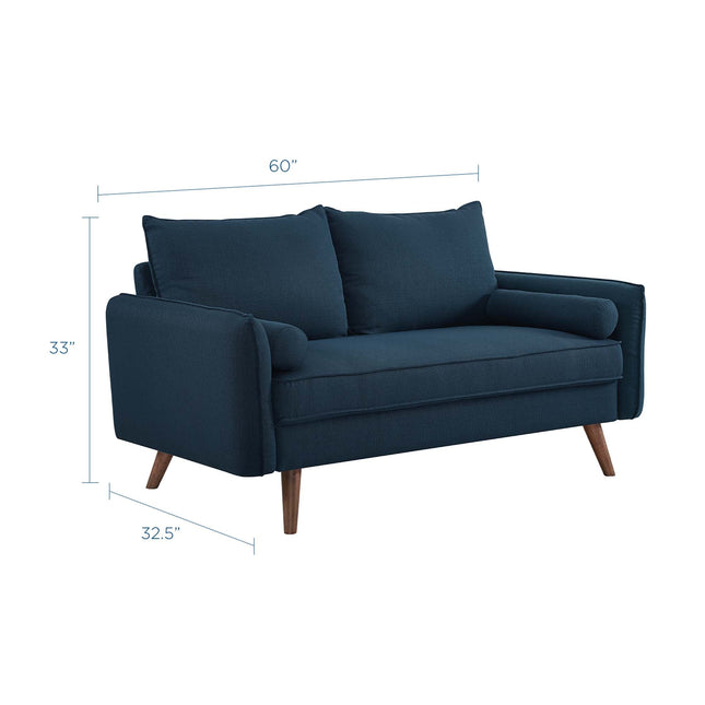 Modway EEI-3091 Revive Upholstered Fabric Loveseat Modway