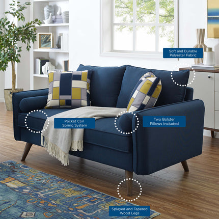 Modway EEI-3091 Revive Upholstered Fabric Loveseat Modway