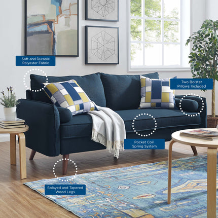 Modway EEI-3092 Revive Upholstered Fabric Sofa Modway