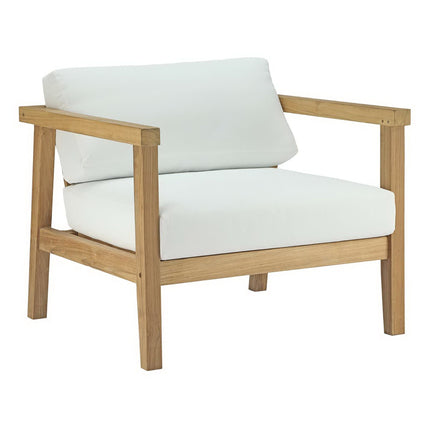 Modway EEI-3110 Bayport 8 Piece Outdoor Patio Teak Set Modway