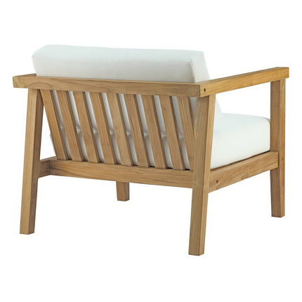 Modway EEI-3113 Bayport 5 Piece Outdoor Patio Teak Set Modway