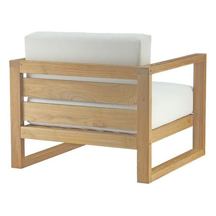 Modway EEI-3115 Upland 5 Piece Outdoor Patio Teak Set Modway