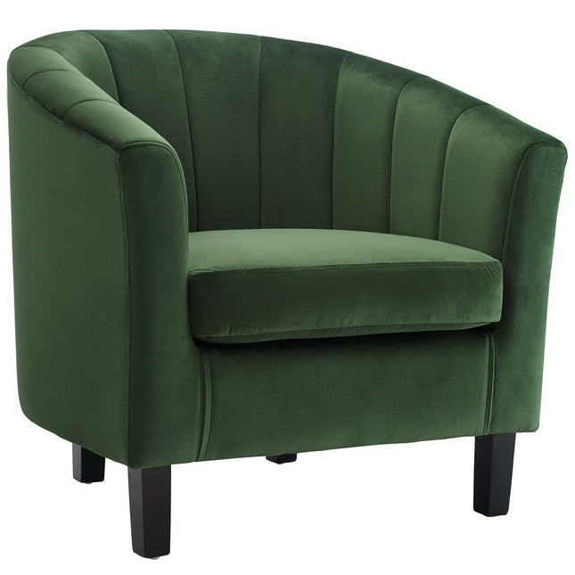 Modway EEI-3188 Prospect Channel Tufted Performance Velvet Armchair Modway