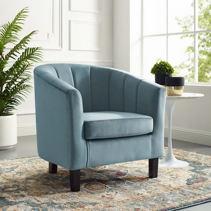 Modway EEI-3188 Prospect Channel Tufted Performance Velvet Armchair Modway
