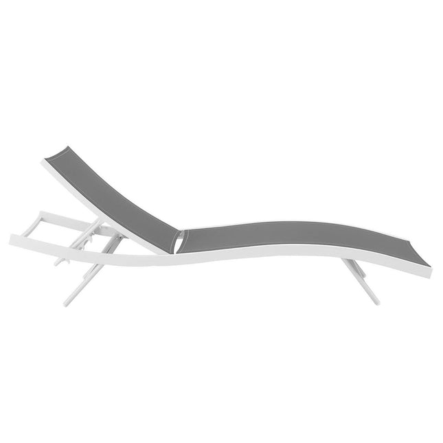 Modway EEI-3300 Glimpse Outdoor Patio Mesh Chaise Lounge Chair Modway