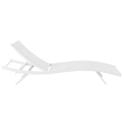 Modway EEI-3300 Glimpse Outdoor Patio Mesh Chaise Lounge Chair Modway