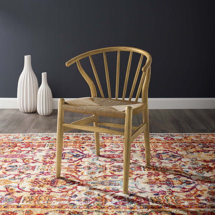 Modway EEI-3338 Flourish Spindle Wood Dining Side Chair Modway