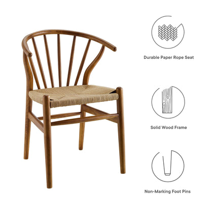 Modway EEI-3338 Flourish Spindle Wood Dining Side Chair Modway
