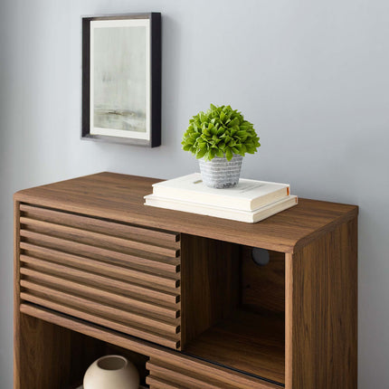 Modway EEI-3343 Render Three-Tier Display Storage Cabinet Stand Modway