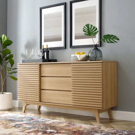Modway EEI-3344 Render 63" Sideboard Buffet Table or TV Stand Modway