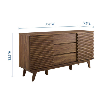 Modway EEI-3344 Render 63" Sideboard Buffet Table or TV Stand Modway