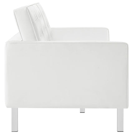 Modway EEI-3385 Loft Tufted Vegan Leather Sofa Modway