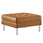 Silver Tan / Vegan Leather