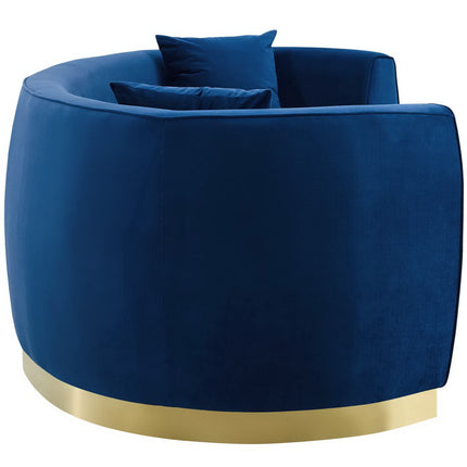 Modway EEI-3408 Resolute Curved Performance Velvet Sofa Modway